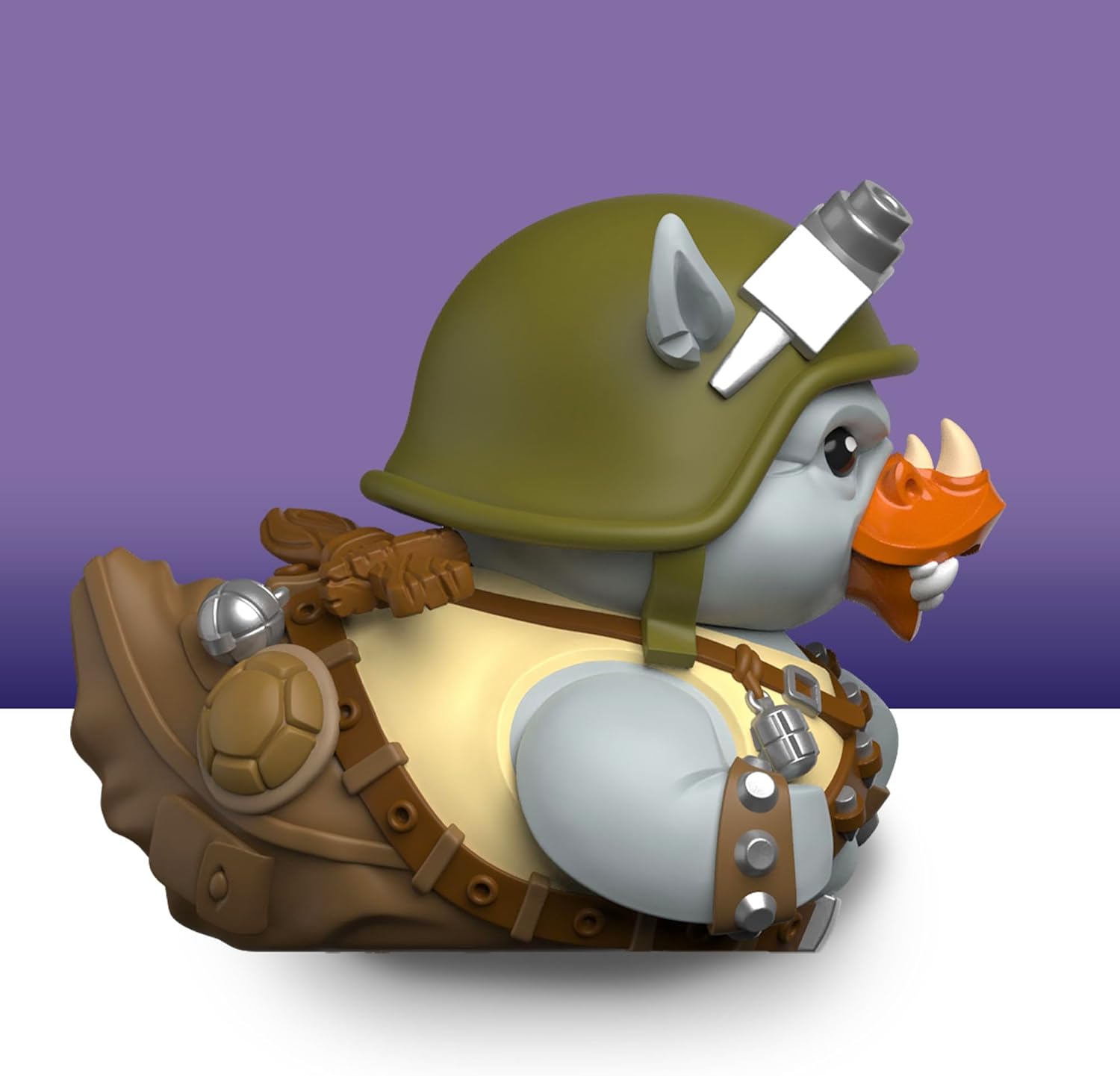 TUBBZ First Edition: Teenage Mutant Ninja Turtles - Rocksteady Cosplaying Rubber Duck Vinyl Figure