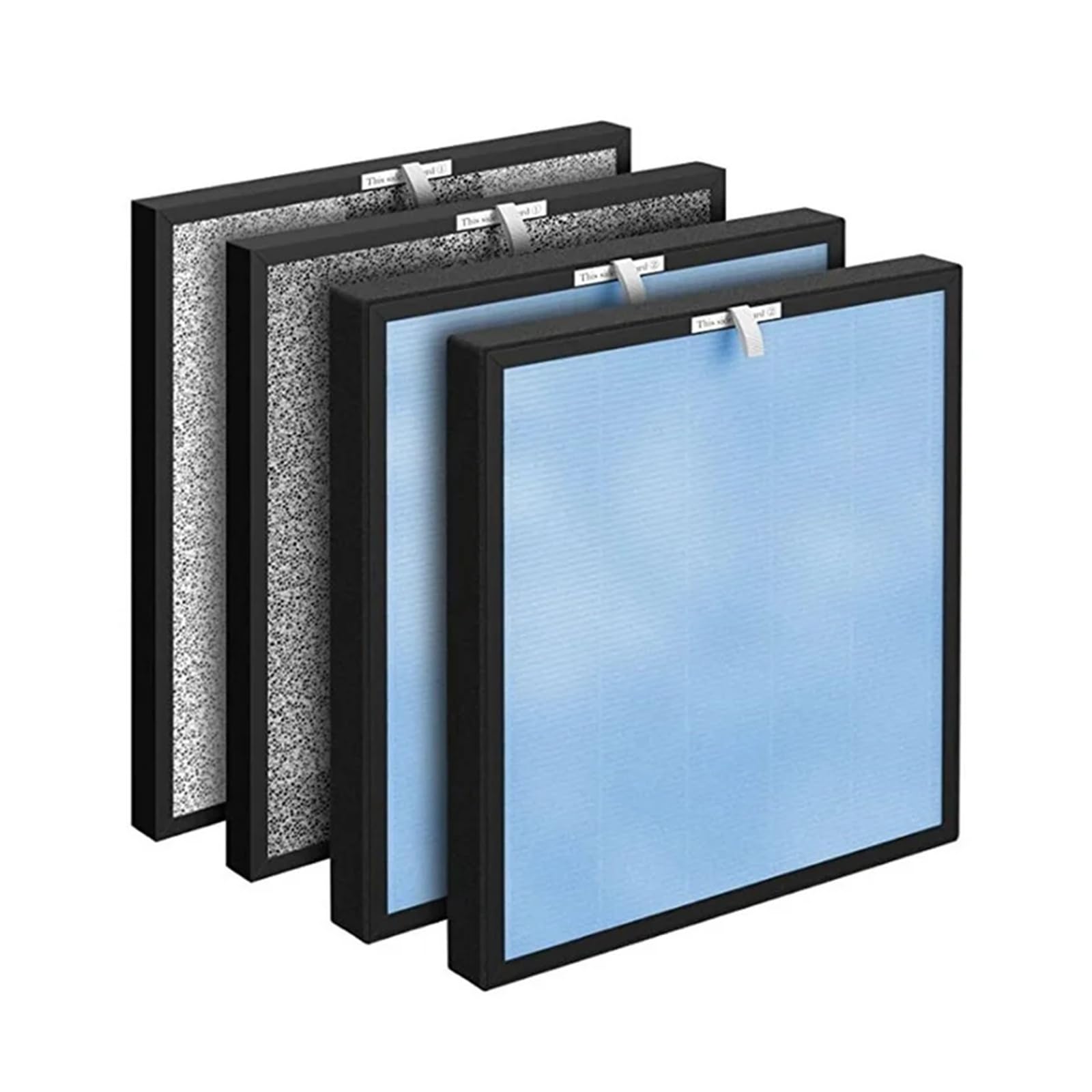 ABRG 2 Juegos De Filtros Repuesto For Smart True HEPA Carbón Activado