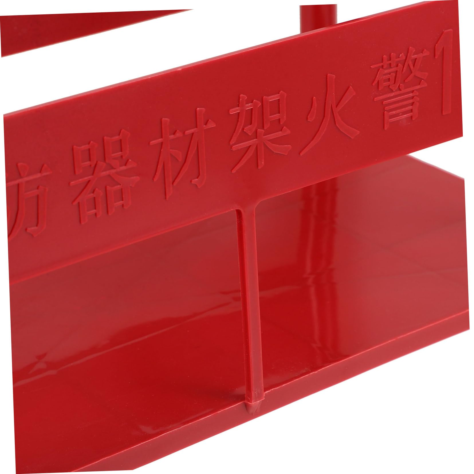 Mipcase Soporte Extintores de Incendios Rojo para Extintor Plástico de Base Segura de 3-5kg, Almacenamiento Versátil y Hogar Diferentes Ambientes