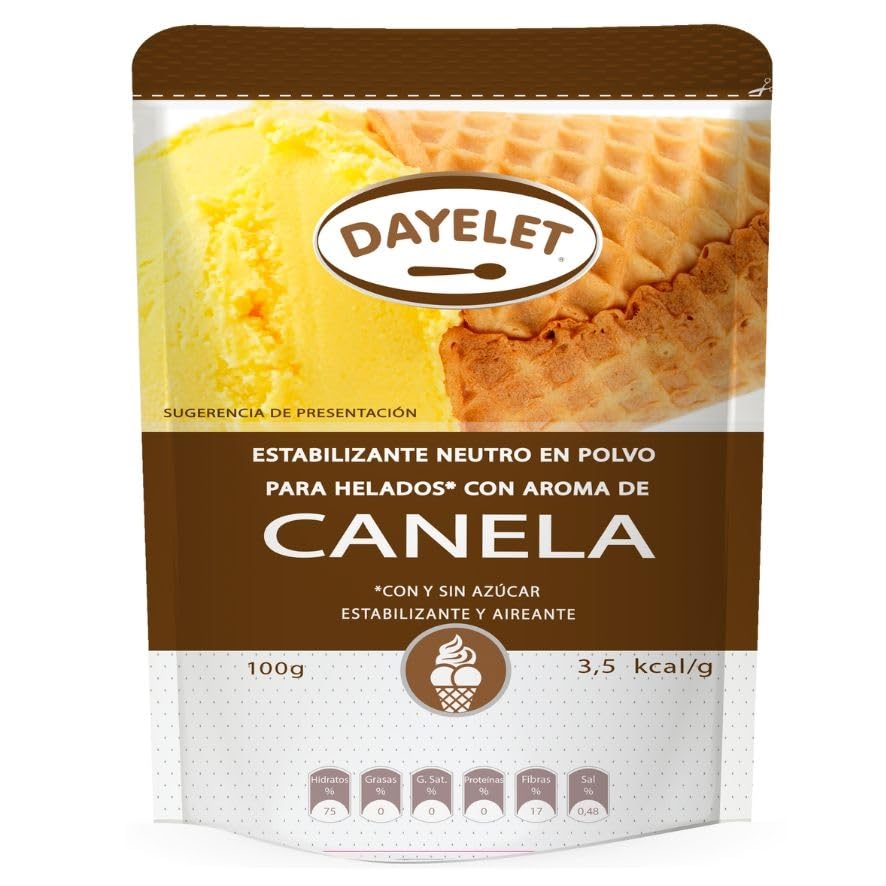 Estabilizante Helados Canela Sin Gluten 100g