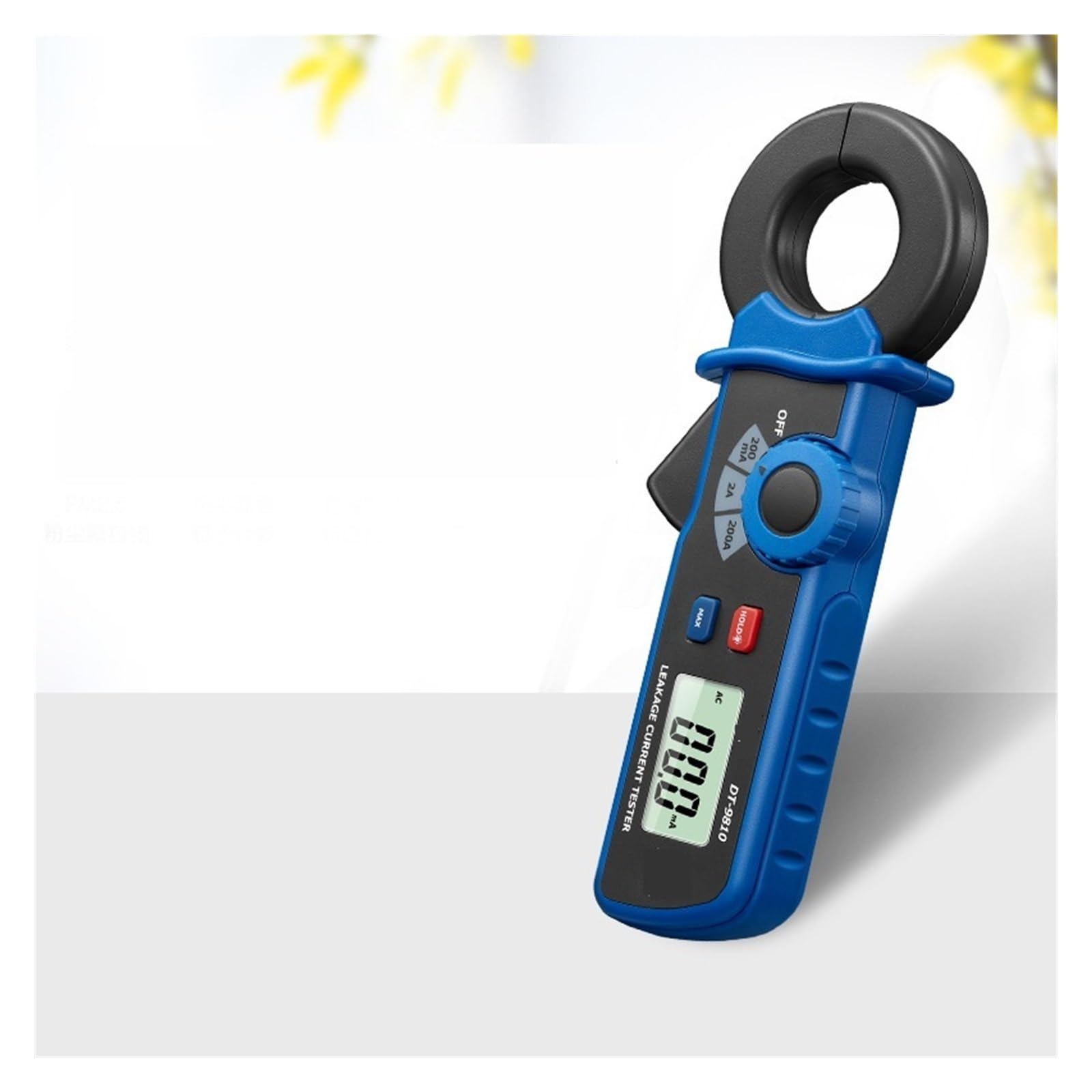 Mini pinza amperimétrica for comprobación de corriente de fuga de CA DT-9810(Bianco)
