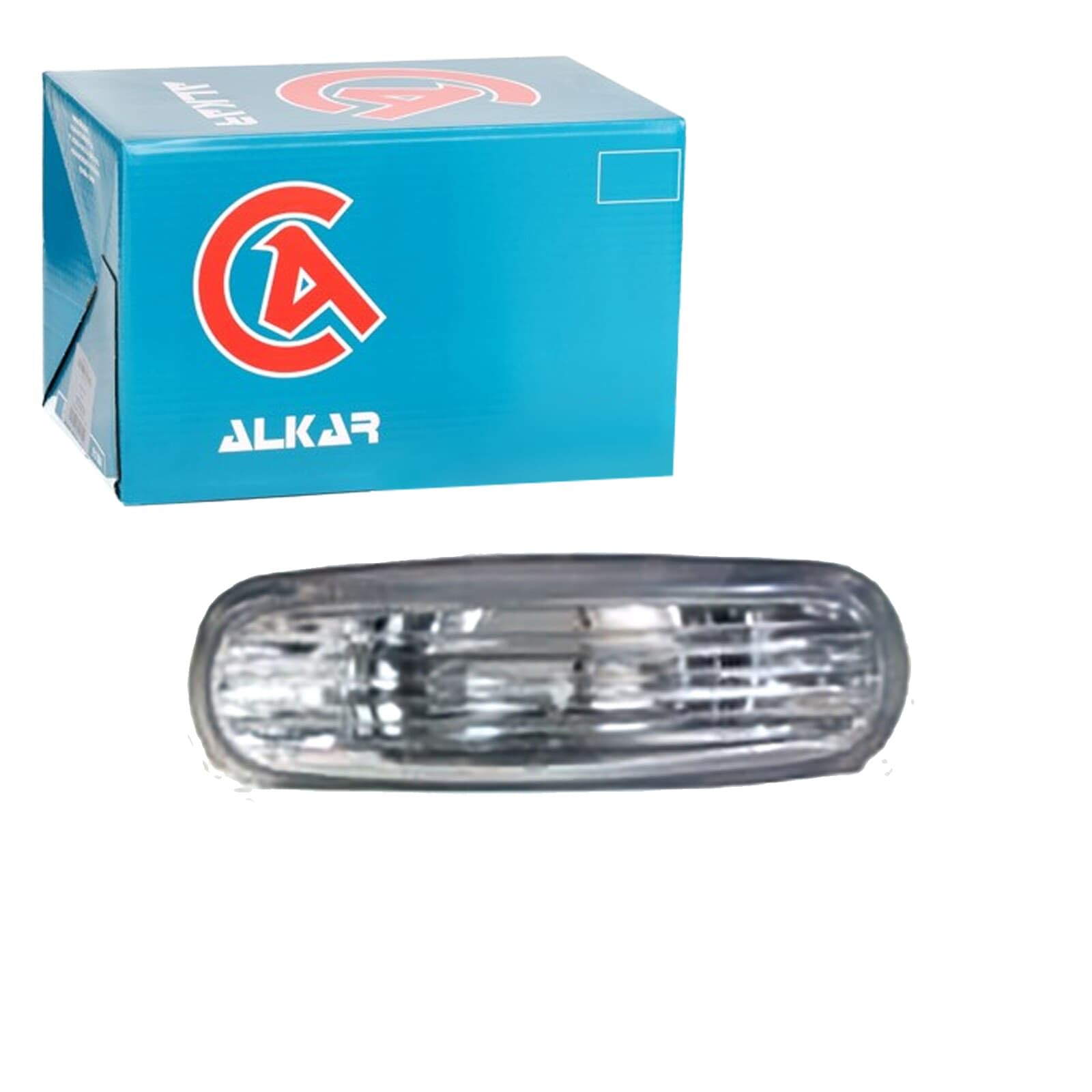 Alkar 3103931 Reversible Side Lamp without Bulb Holder Unit - White