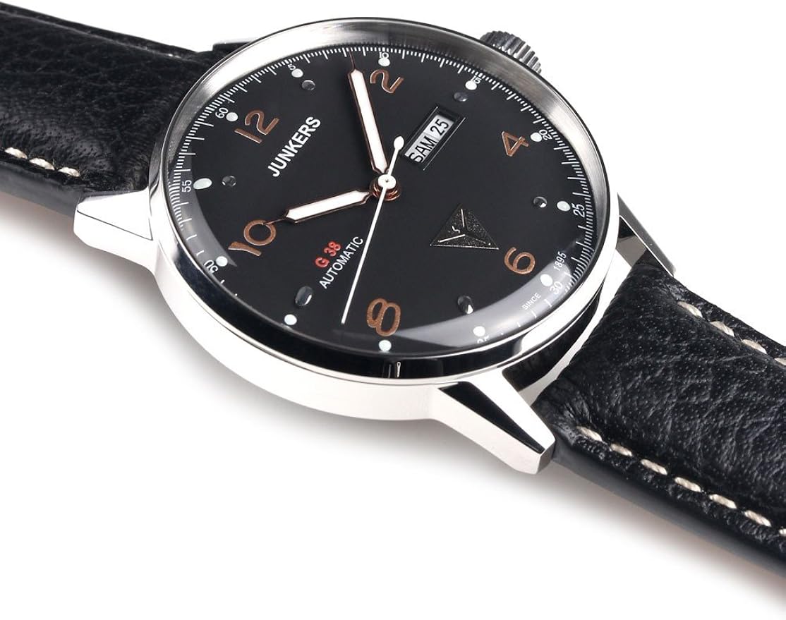 超人気高品質 【美品】ユンカース Junkers 6942-5 Series G38 腕時計