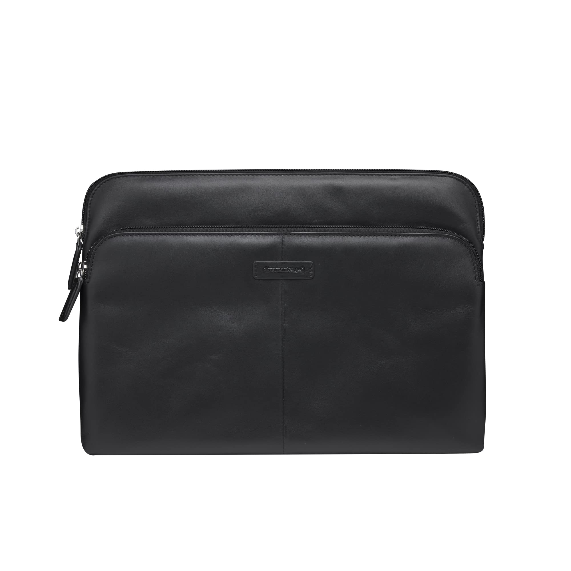 Dbramante1928 - Skagen Pro Laptop Sleeve - Compatible With MacBook Pro Laptop Air 13" - Laptop Sleeve - Laptop Sleeve - Outer Pocket & Zipper - High Quality Leather - Black 2nd - View #5