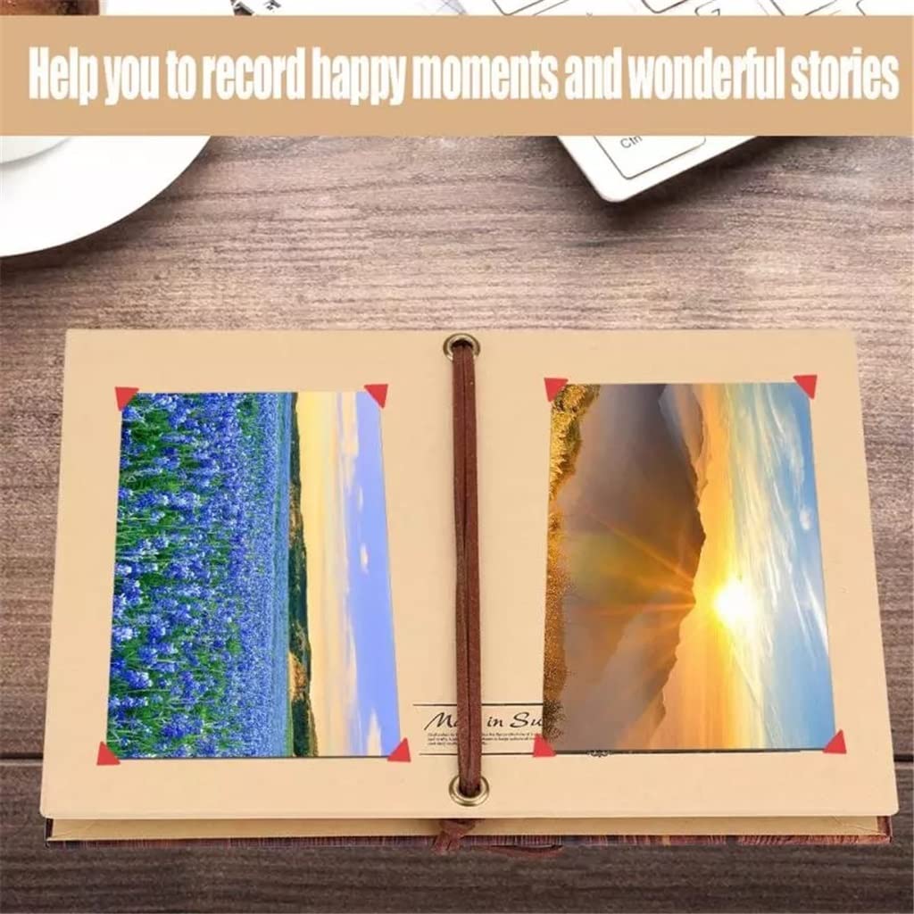 34 strony zrób to sam album fotograficzny vintage serce seria ręcznie robiony album fotograficzny album do scrapbookingu kochanek podróż ślub pamiątkowy album fotograficzny