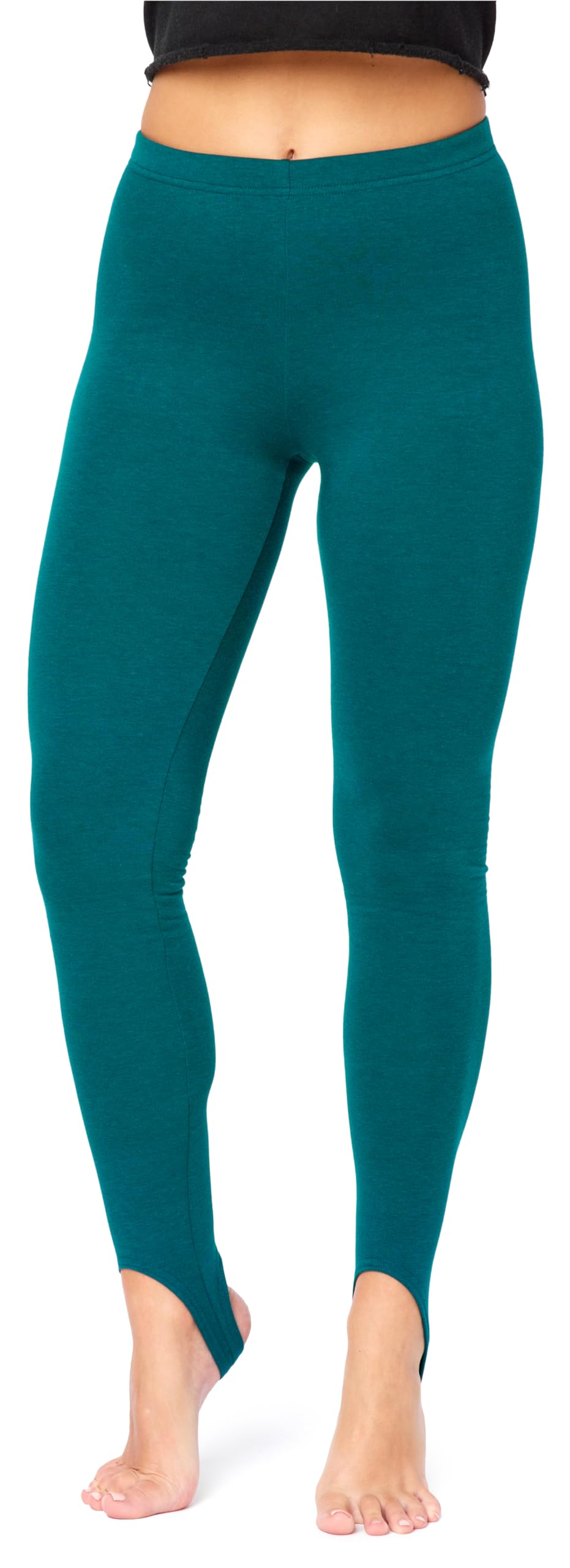 Bellivalini Damen Thermo Leggings Gefüttert mit Fußschlaufe für Winter Warme Apre Ski BLV50-321