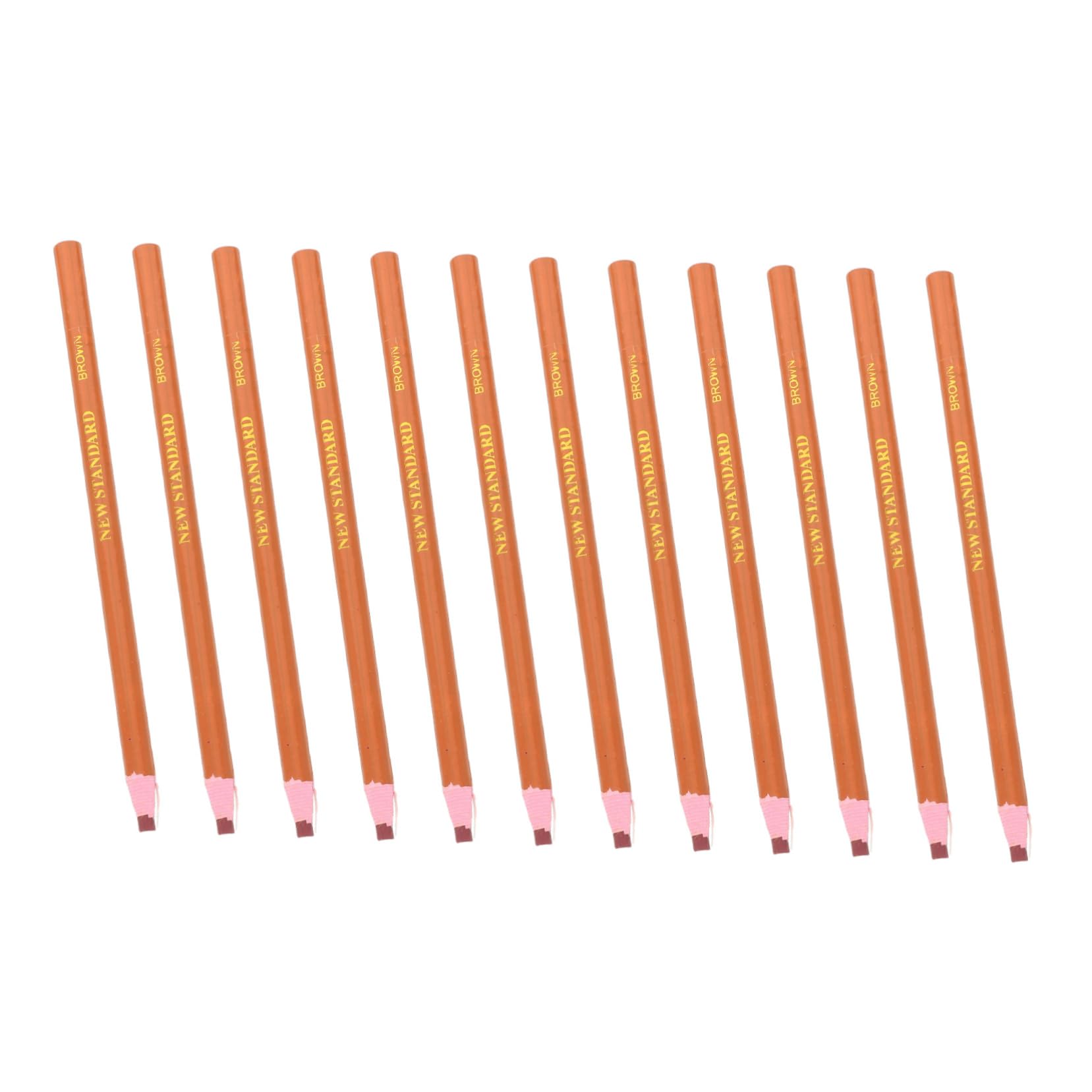 Housoutil 12Pcs Peel Off Wax Markers Portable Crayon Pencils for Drawing Wood and Paper Back to School Supplies No Cutting Required Convenient Design