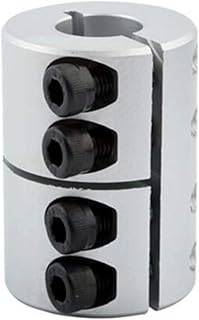 TEYWET Coupler Spider Rigid Shaft Coupler L40 D25 6.35 8 10 12 14mm for CNC Servo Stepper Motor Metal (Inner Diameter : L45xD32 12 10)