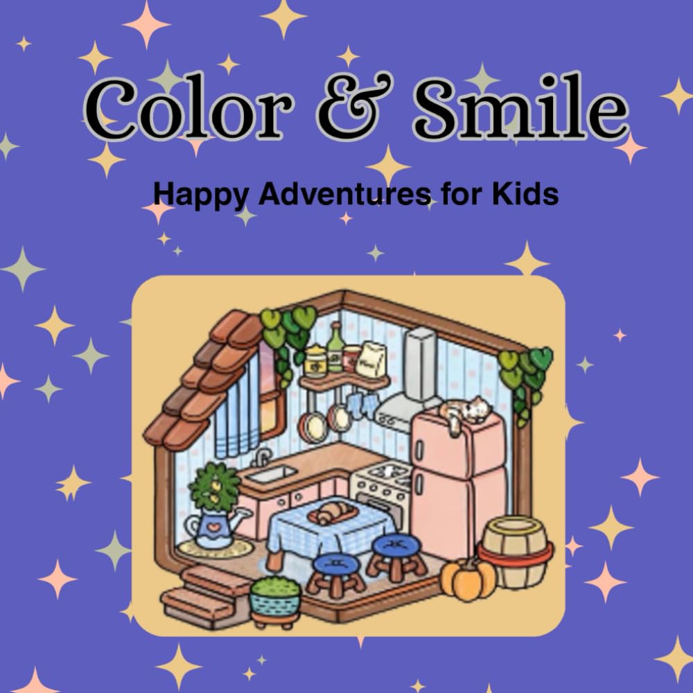 Color & Smile: Happy Adventures for Kids