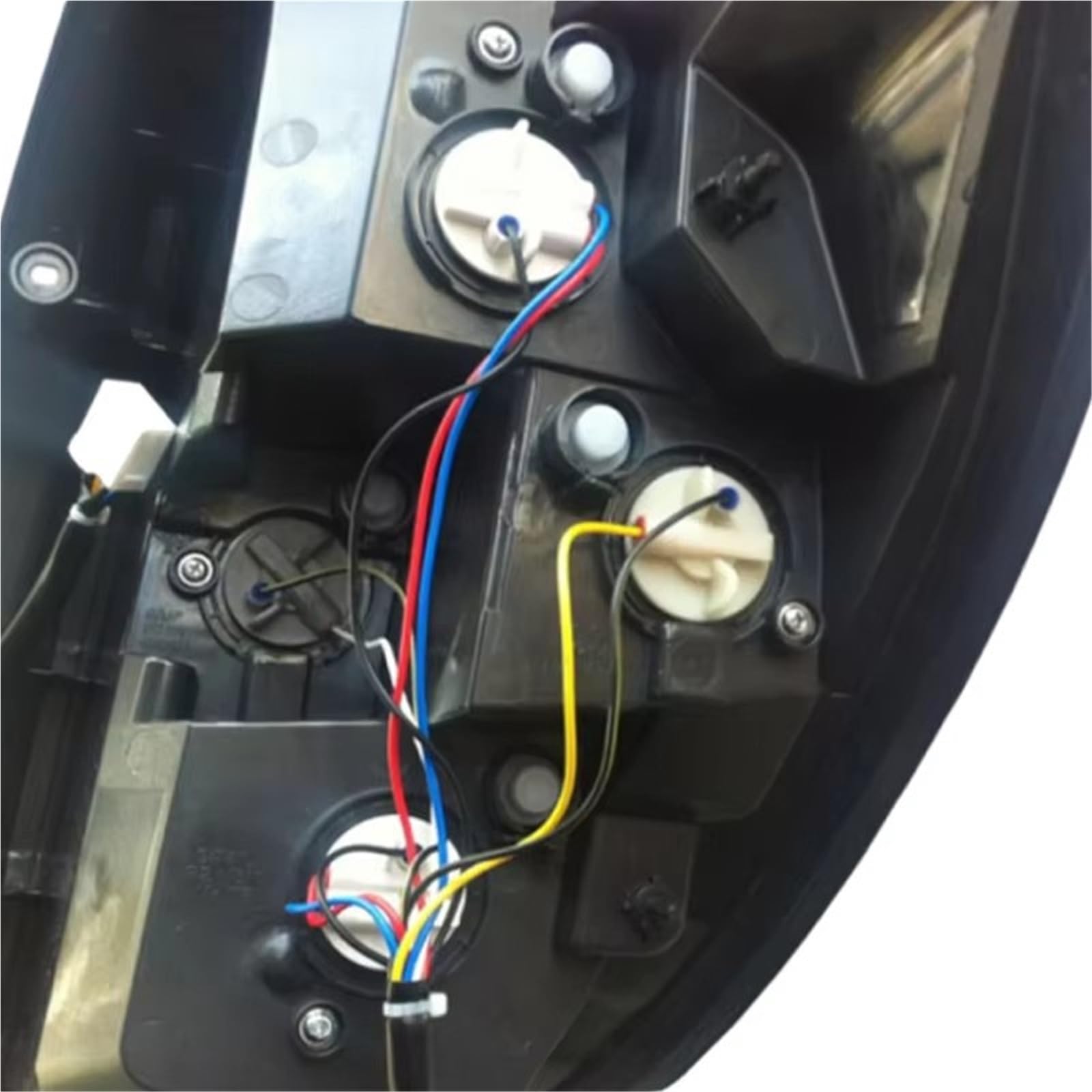 Genérico Piloto Trasero Para Chevy Para Captiva 2008-2017 Parachoques Trasero Conjunto Luces Traseras Freno Lámpara Accesorios Señal Giro Luz Trasera Coche(Izquierda)