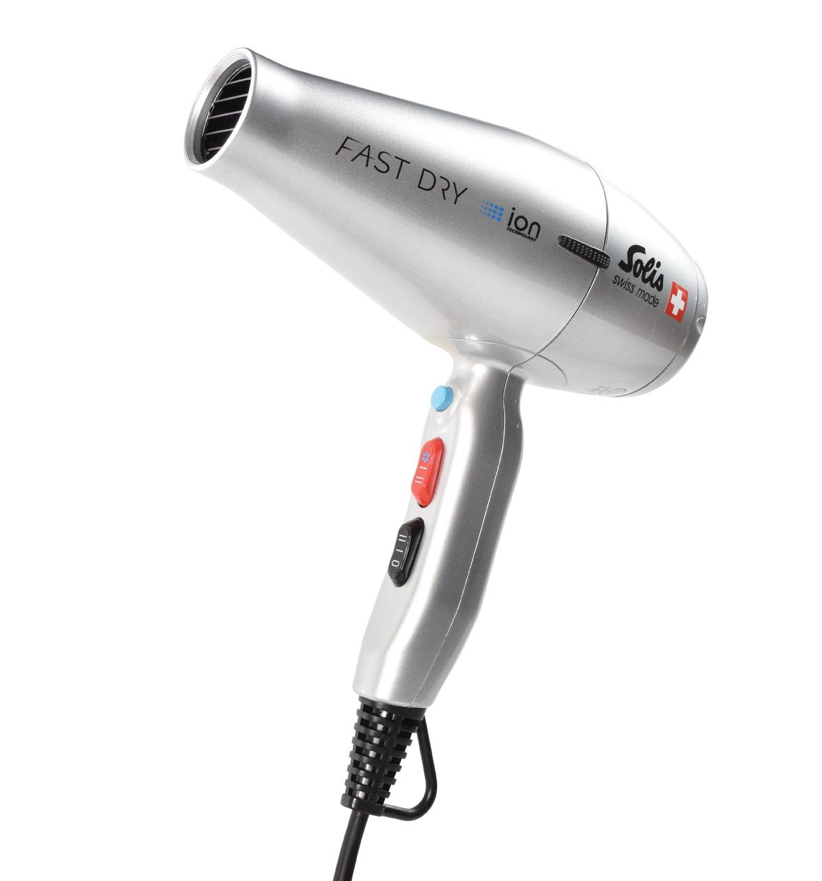 Solis 969.02 Fast Dry Hair Dryer (Type 381), Silver (Pack Of 1)