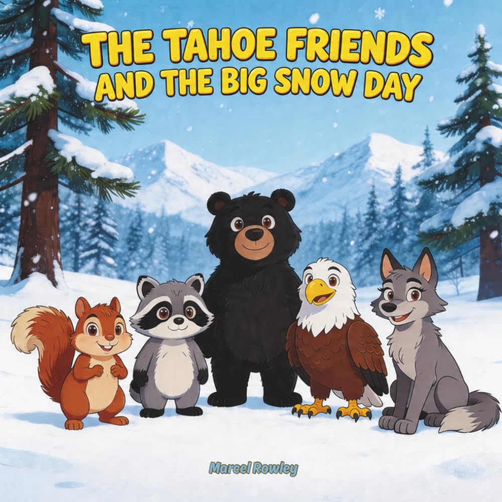 The Tahoe Friends and the Big Snow Day: A Heartwarming Children’s Story About Friendship, Teamwork, and Avalanche Safety in the Snowy Mountains