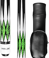 Vista 10 de PLN Kit de taco de billar - palo de billar de arce canadiense de 58 pulgadas y estuche rígido