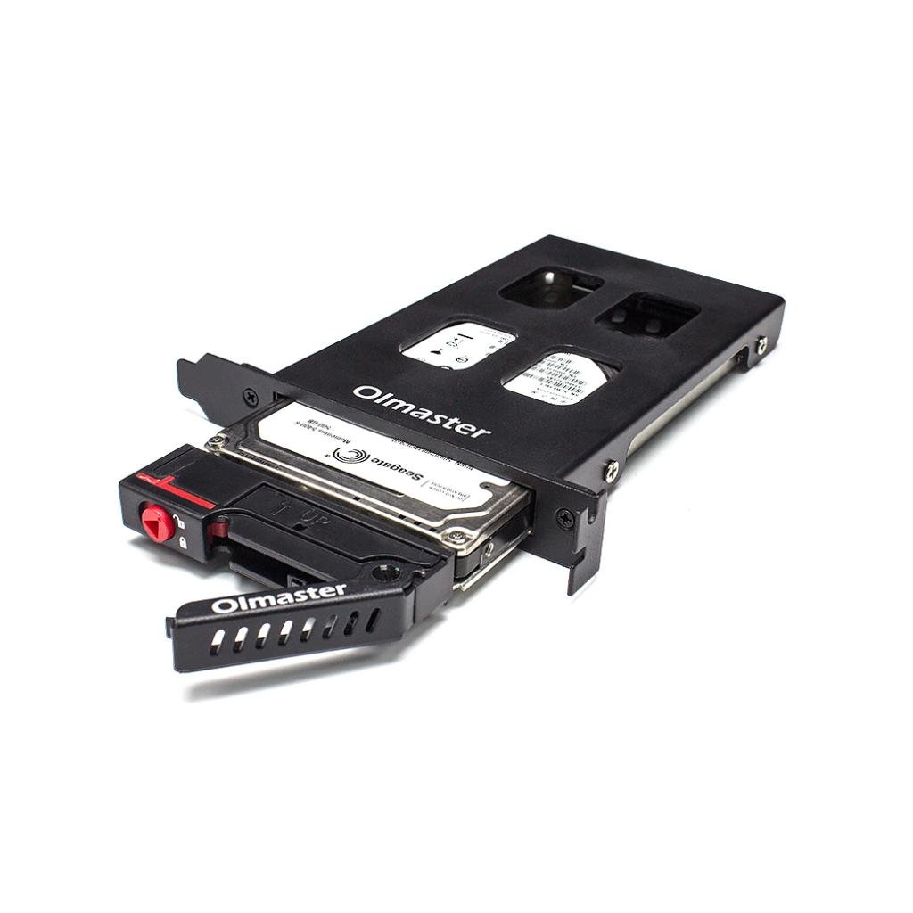 PCI 2.5''SATA HDD Mobile Rack Dock for 7.0/9.5mm 2.5'' SATA III HDD/SSD Black-picture-21