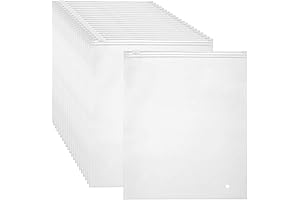 Frosted Zipper Poly Bags for Diverse Storage and Shipping Needs