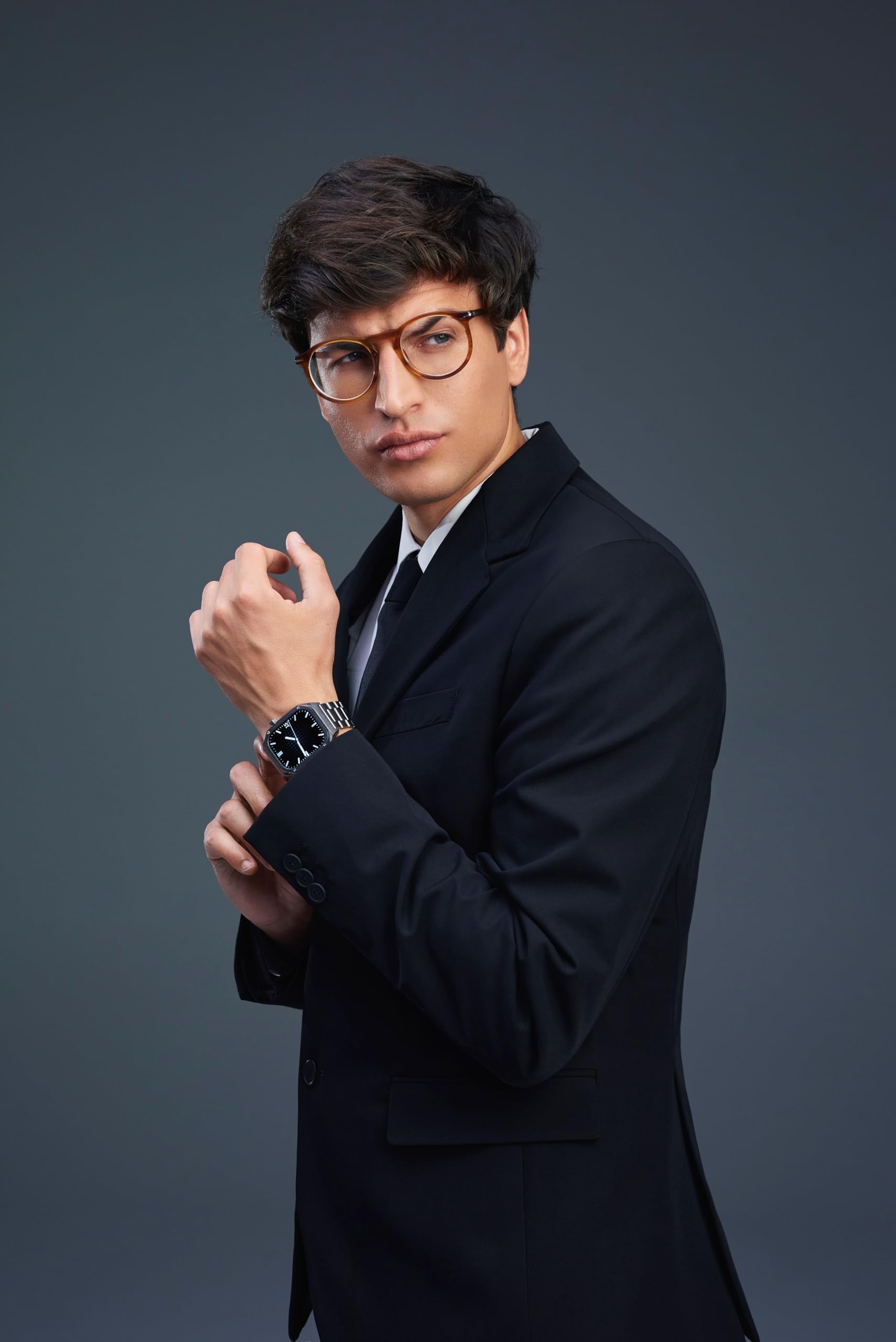 Maxcom FW65 Iron S Smart Horloge voor Mannen met 2 Bandjes Goud Kleur