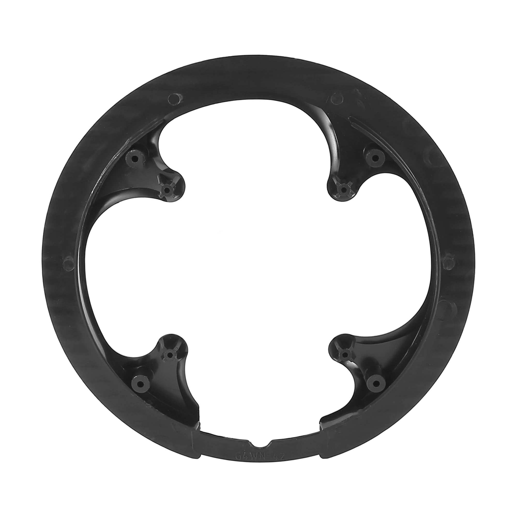 Protection Roue Chaîne Vélo 42/44 Dents – 7,4 Cm / 10,1 Cm – Plastique Noir – Pour VTT, Route