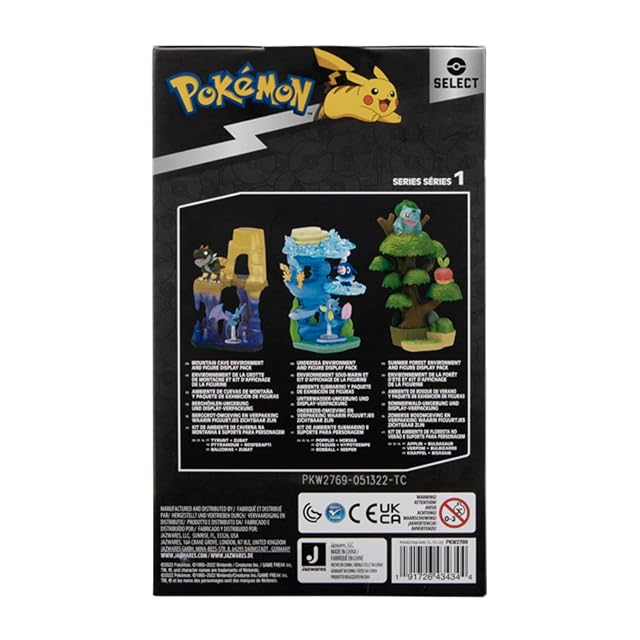 Foto 7 de 7 de Pokémon - Pack environnement sous-marin avec figurines Otaquin et Hypotrempe 5cm - BANDAI