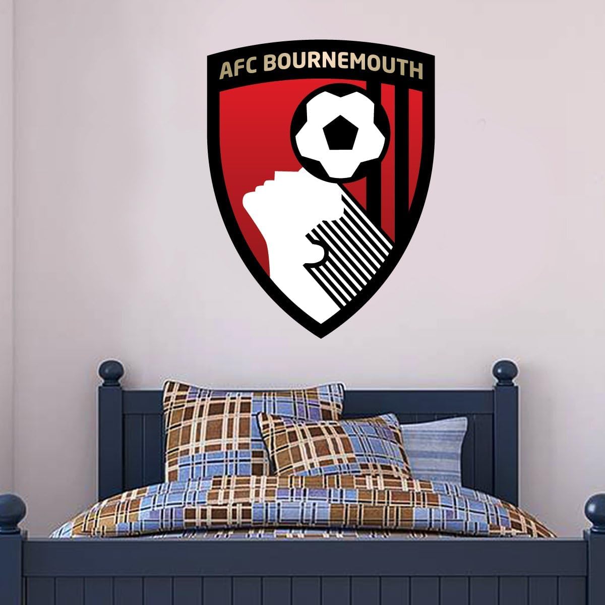 AFC Bournemouth Wall Sticker Mural Art (90cm Height)