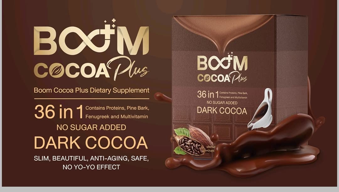 Boom Cocoa Plus 36-in-1 Multivitamins and Healthy Natural Extracts