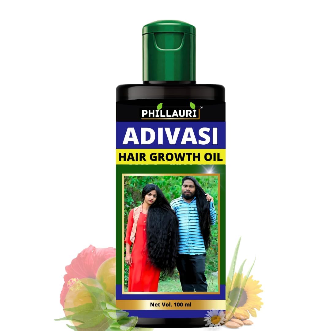 Adivasi Pure Hair Oil - original karnataka neelambari Adivasi Hair Oil |Hair oil for damaged scalp | hair oils for frizzy hair | hair oils for damaged hair | Coconut oil, argan oil, castor oil