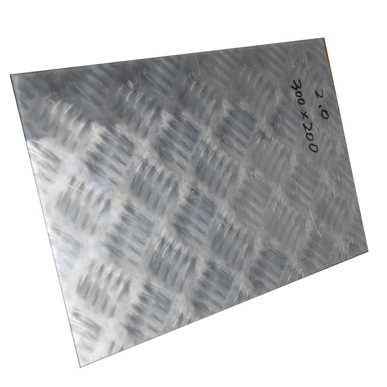 Amazon.co.jp: アルミ縞板A5052 チェッカープレート 300mmx200mm
