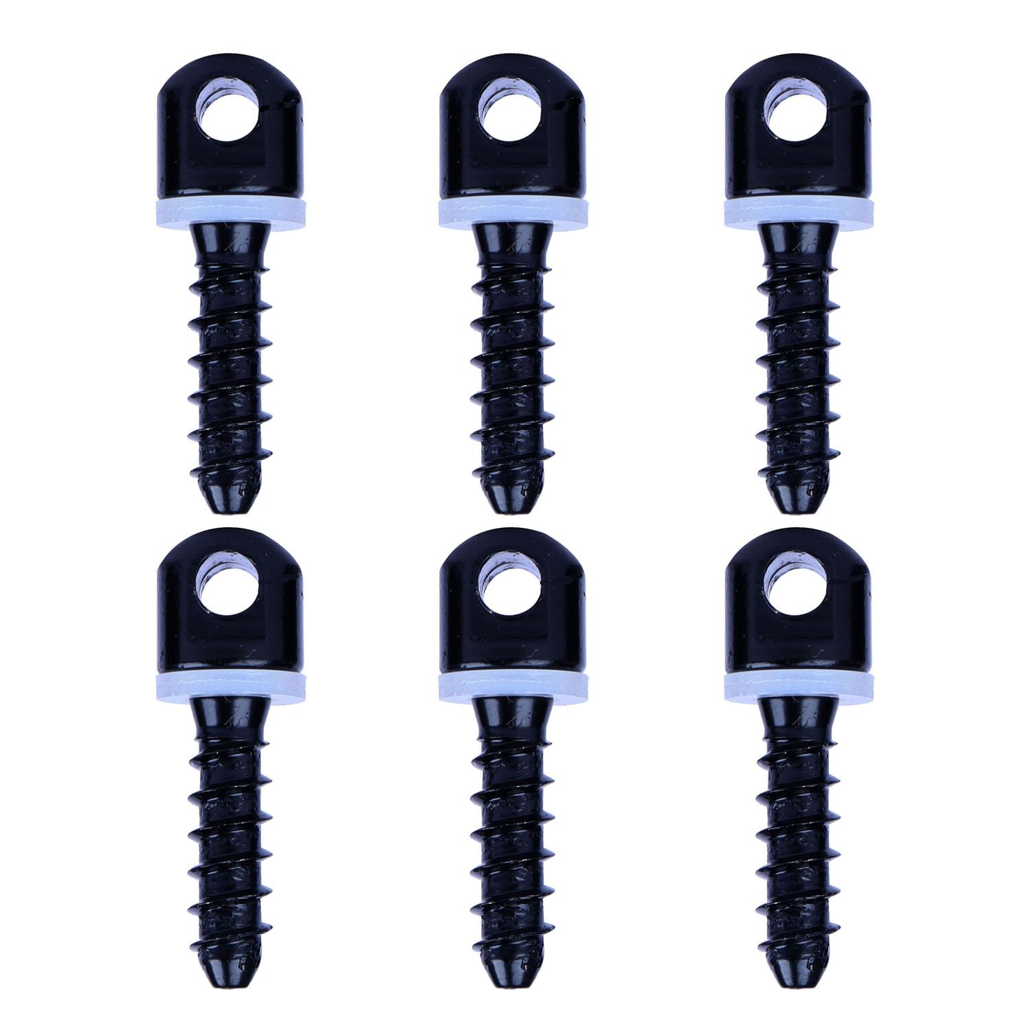 YANRUHFL Sling Swivel Studs, Wood Screw Studs Pack of 6 (3/4 inch)