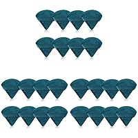 Vista 17 de 8 piezas triángulo polvo soplo cara triángulo suave maquillaje Puff terciopelo cosmética base licuadora esponja belleza maquillaje herramientas