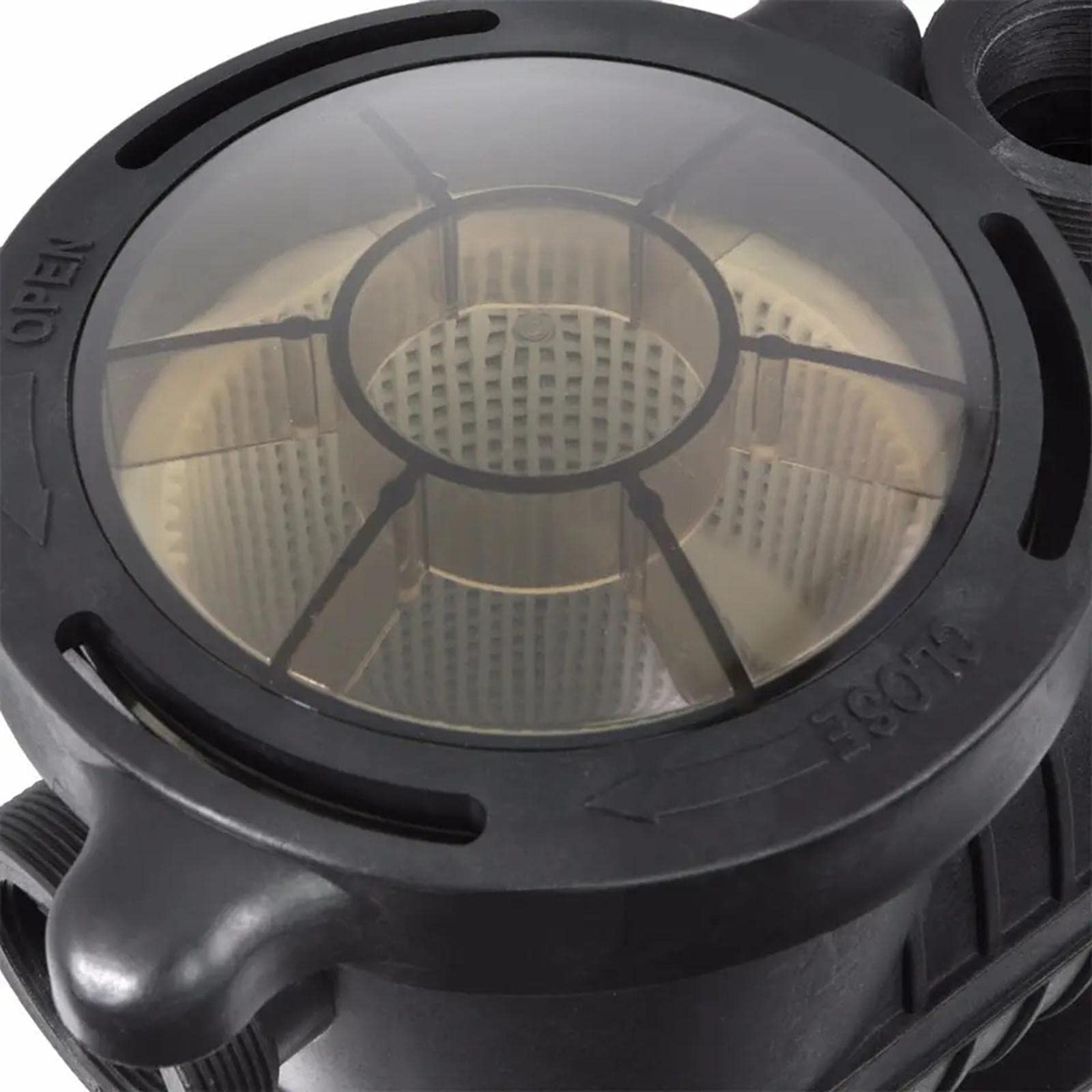 Couvercle Universel pour Pompe de Piscine, Filtre et Crépine, Accessoire de Rechange avec Joint, Conception Adaptée, avec Boucle