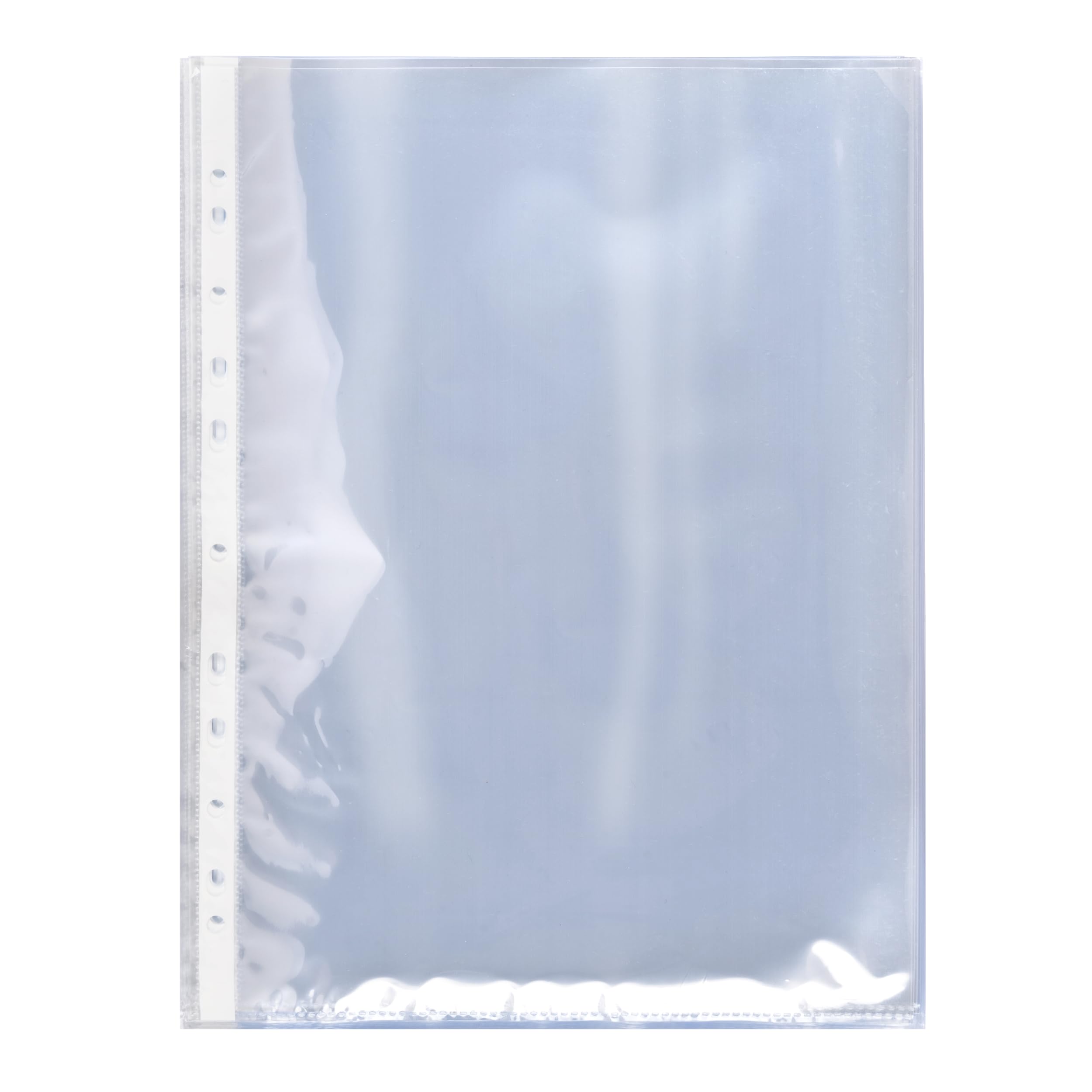 proOffice 100 x A4 Clear Document Wallets 0.08mm Thick, transparent, 100 Stück - Image 2