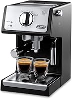 Vista 1 de De'Longhi A-3220-RMB Espumador manual para hacer capuchino, 9.6 x 7.2 x 11.9, negro