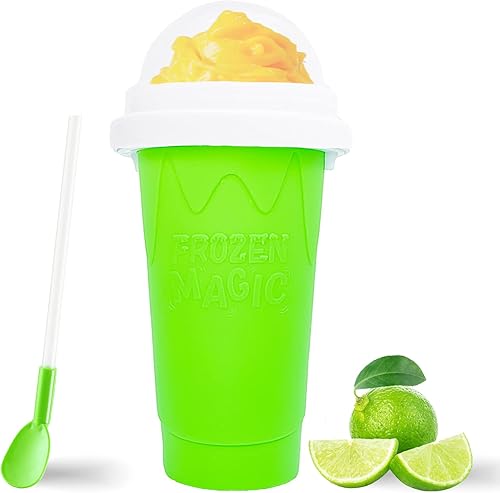 Magic Slushy Maker - Máquina para hacer granizados para hacer granizos, batido de leche casero, vaso de enfriamiento para hacer bricolaje, regalos