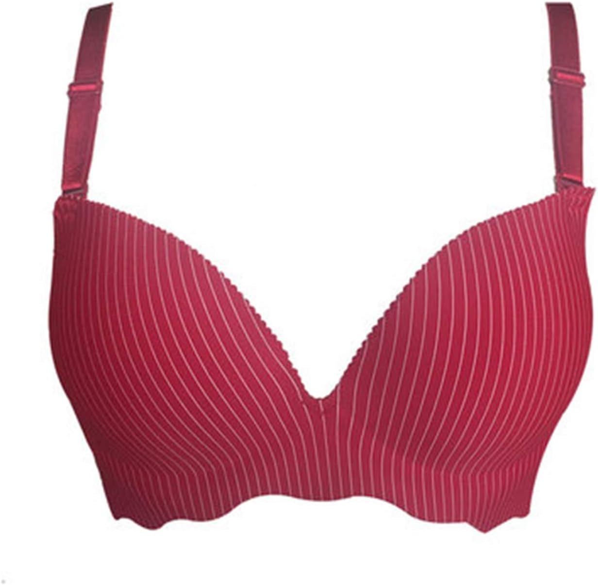 Sexy Seamless Bras Women Push Up Lingerie Wire Free Bra Fashion Striped Brassiere Female Underwear Intimates