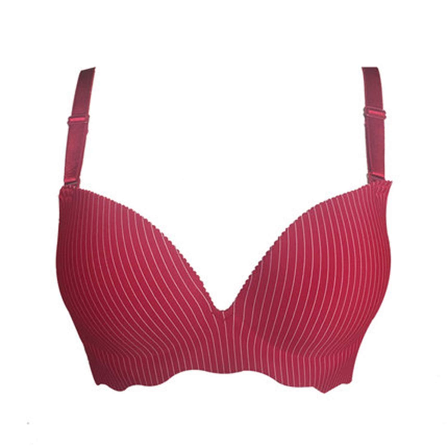 Sexy Seamless Bras Women Push Up Lingerie Wire Free Bra Fashion Striped Brassiere Female Underwear Intimates