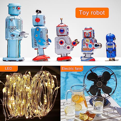 12 Stücke AA-Batteriehalter, KUOQIY 1 x 1.5V AA Kunststoff Batteriehalter mit Drahtkabeln, mit Batteriebox aus Kunststoff und Schraubendreher & Schrauben