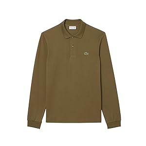 Lacoste Men's Classic Long Sleeve Pique Polo Shirt