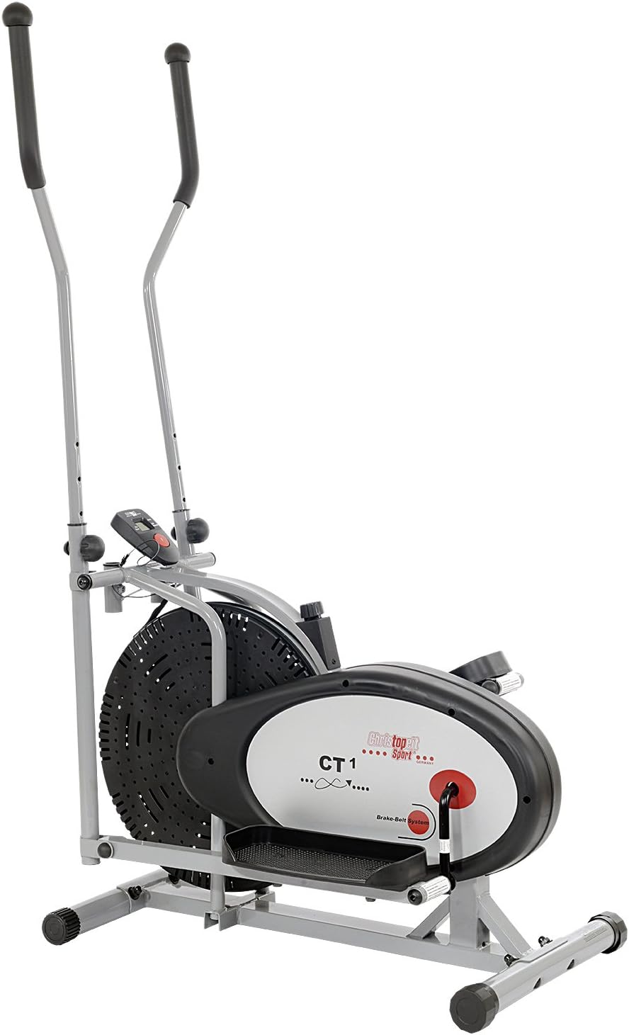 Christopeit Sport CT1 Cross Trainer - Silver/Black, Medium