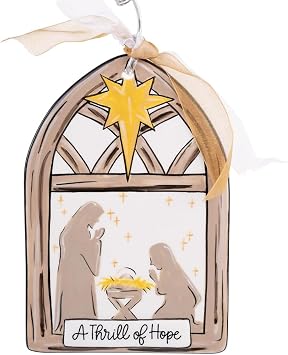 Glory Haus Holy Family Christmas Ornament