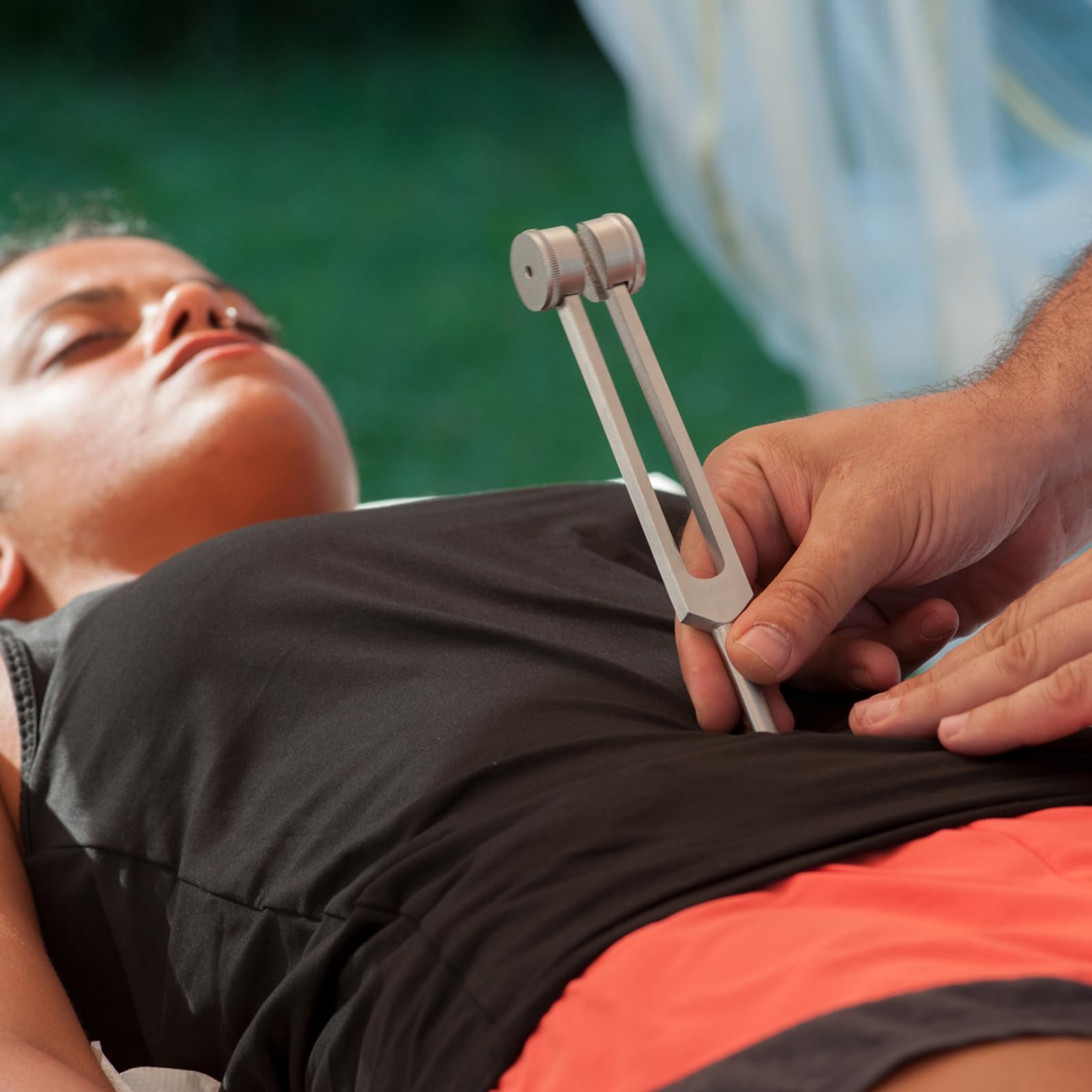 Juego de 3 diapasones de 128, 256, 512 Hz, diapasón de terapia, diapasón neurología, aleación de aluminio para curación, terapia de sonido, curación del cuerpo, mente y alma