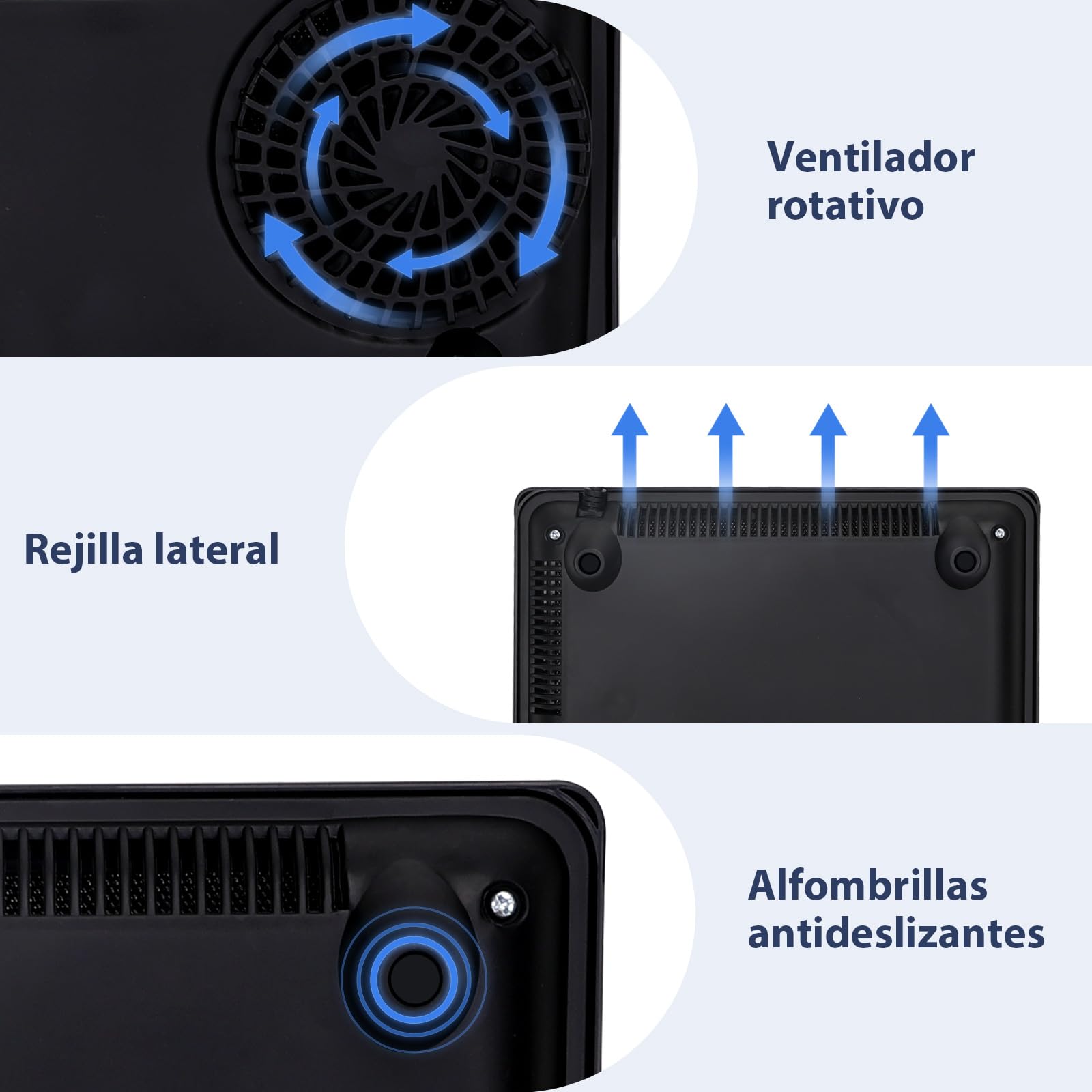Aigostar Placa Inducción Portátil 2000W | Ultrafina Placa de Inducción + 10 Niveles (60-240°C) | Temporizador 180 Min | Pantalla Táctil LED | Bloqueo Niños y Protección Antisobrecalentamiento