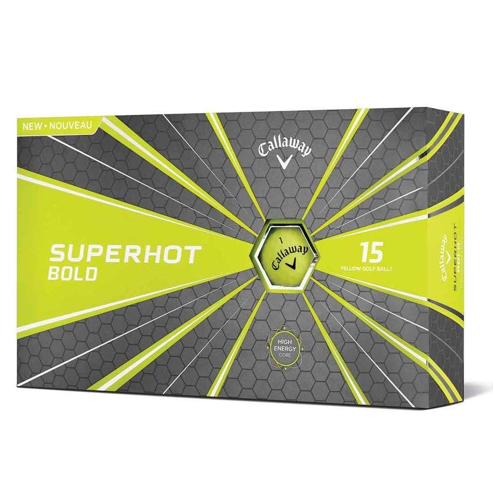 Callaway 2018 Superhot White Golf Balls - 15 Pack