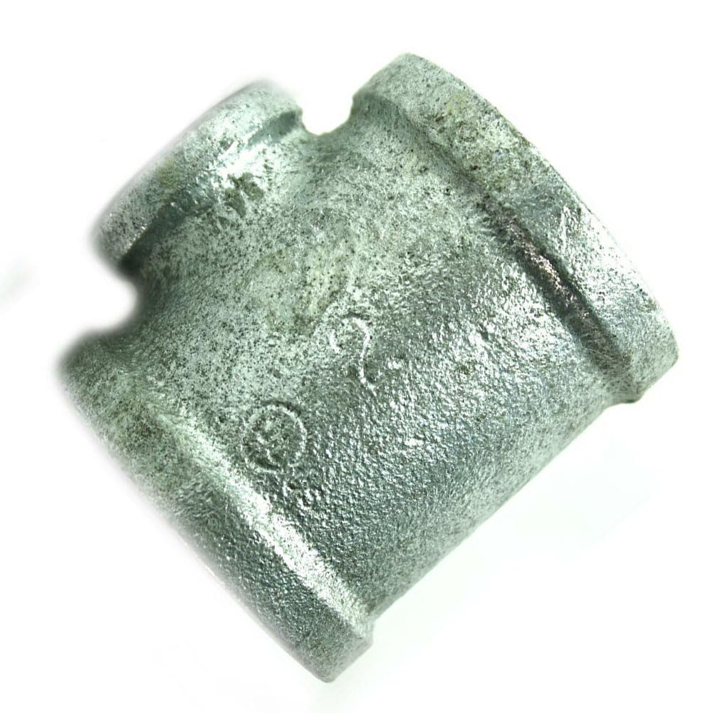 LEFITPA Replacement 2 Inch x 2 Inch x 1 Inch Galvanized Steel Reducer Tee for PrimeX 82932