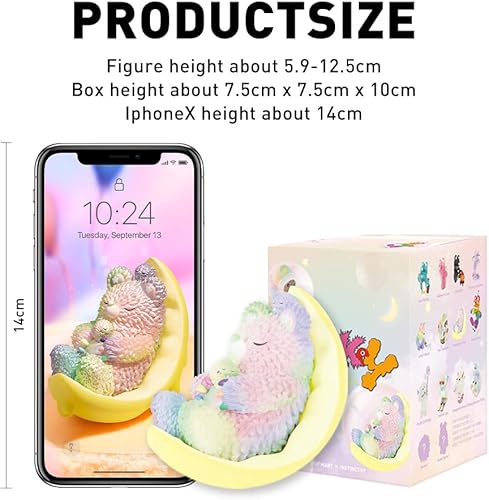 Miniatura 6 de POP MART INSTINCTOY Muckey Dreamy Life Series - 1 caja exclusiva de figuras de acción, caja a granel, juguete popular de arte coleccionable, figura