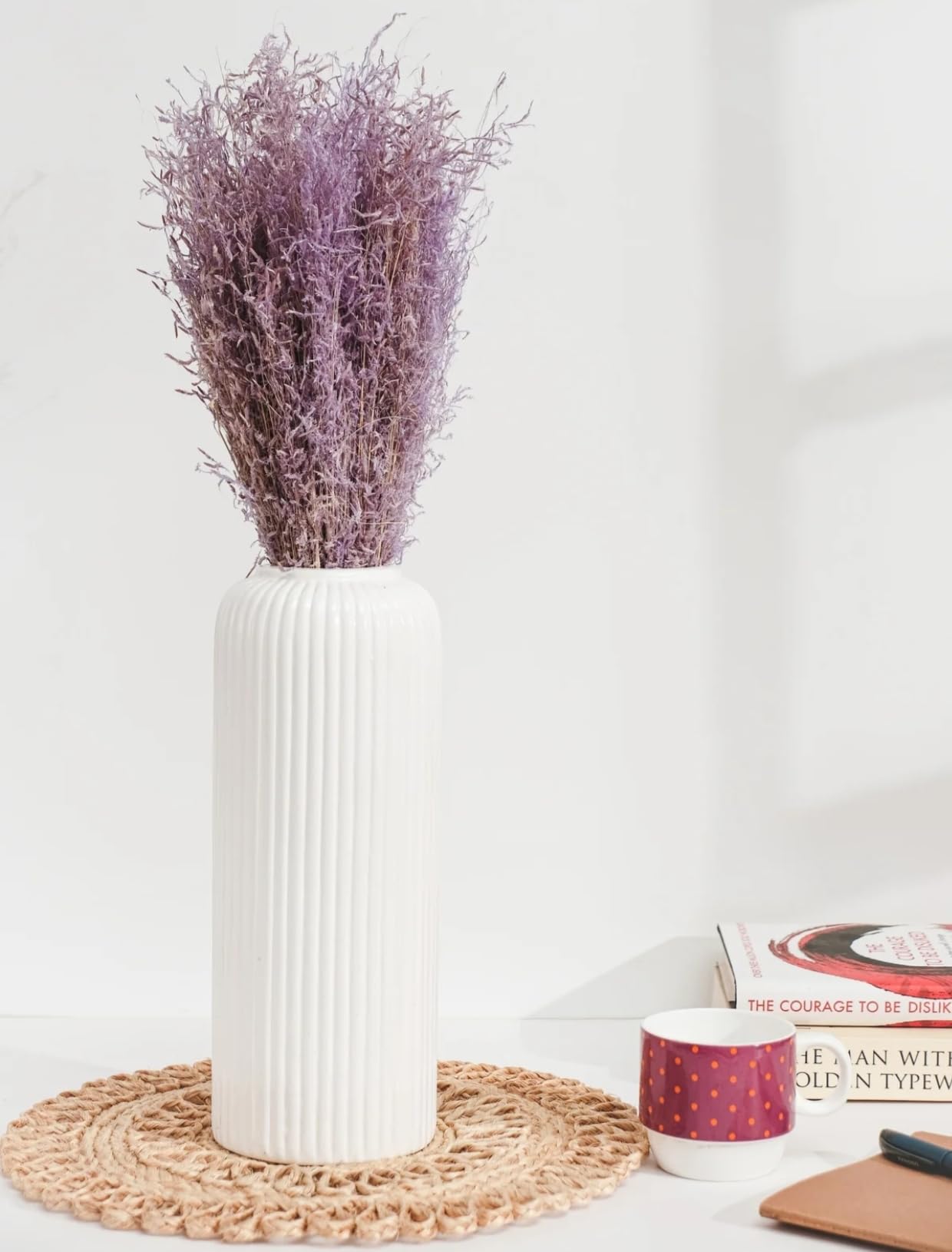 See full amazon price history chart for The White Space Modern Ceramic Ribbed Vase Decorative Flower Vase Set | vase for Home Decor, Living Room | Home Decor Centrepiece, Elegant White 9" Vase for Work Space, Decoration White Matt Finish The White Space Modern Ceramic Ribbed Vase Decorative Flower Vase Set | vase for Home Decor, Living Room | Home Decor Centrepiece, Elegant White 9" Vase for Work Space, Decoration White Matt Finish (B0CH9WTGRB) Amazon Price History, Amazon Price Tracker