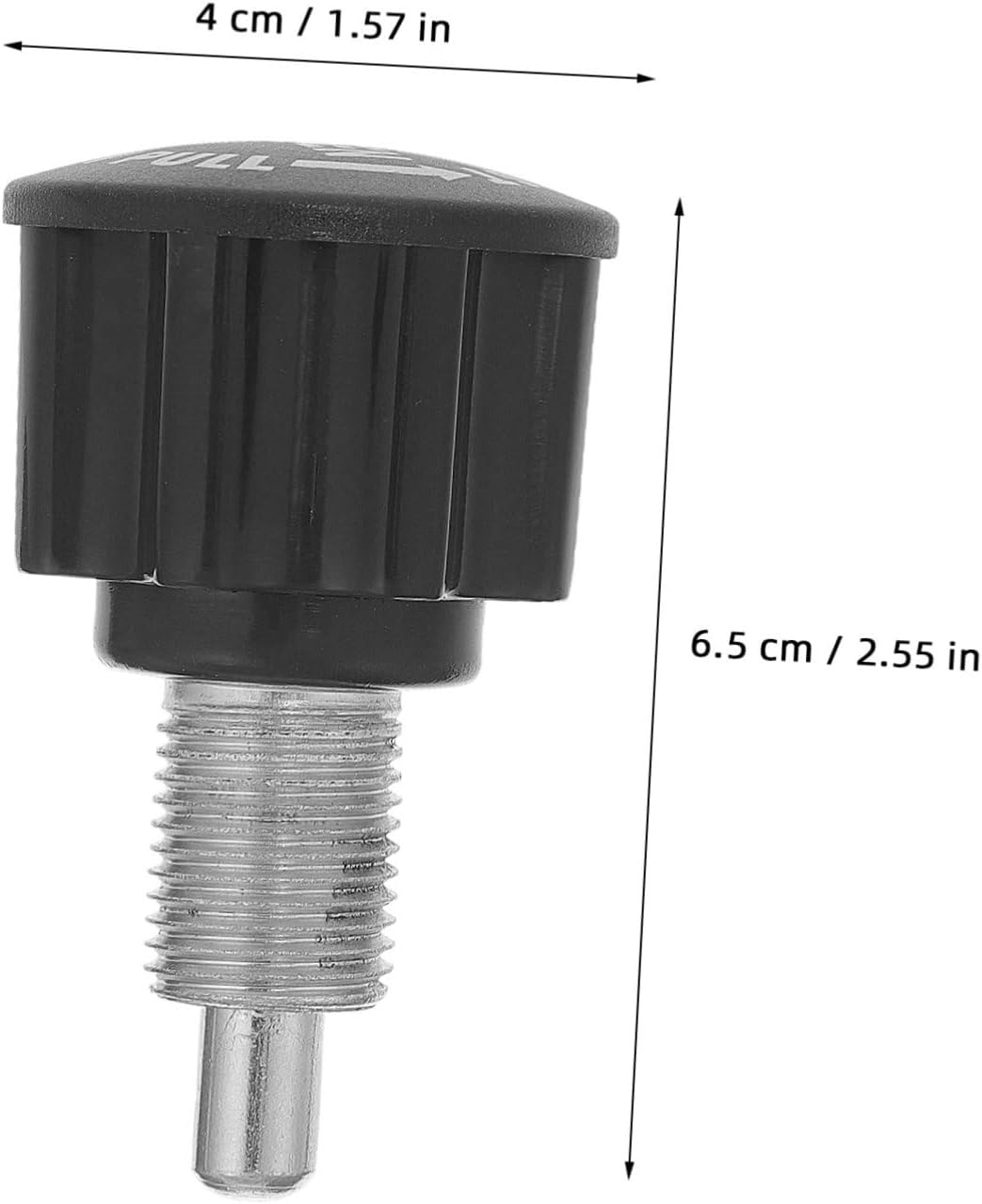 Toddmomy Exercise Bike Replacement Knob Ball Pin for Exercise Bike Plastic Pull Pin Screw Home Gym Replacement Parts for Fitness Equipment Adjustable Machine Part 2.55 X 1.57 X 1.57 in image 2