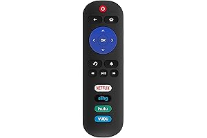 Universal Remote Controls for TCL Roku TV, Compatible with Hisense, Onn, RCA, Sharp, Element