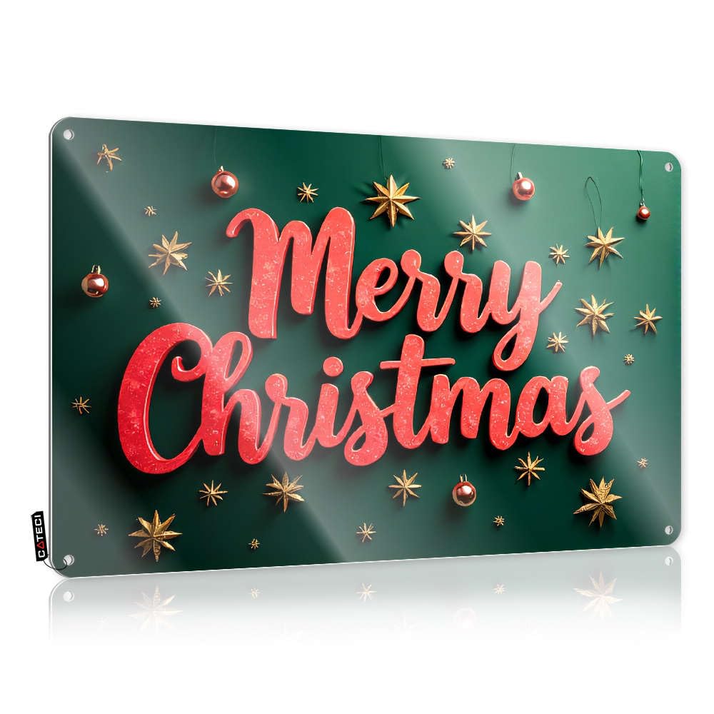 Merry Christmas! Decore Backyard Hanging | Vintage Sign Gift For Husband Vintage Metal Wall Decor(30X40CM)