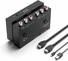 HDMI変換アダプター 720p/1080p対応 Amazon | RCA to HDMI 変換コンバーター AV コンポジット AV to