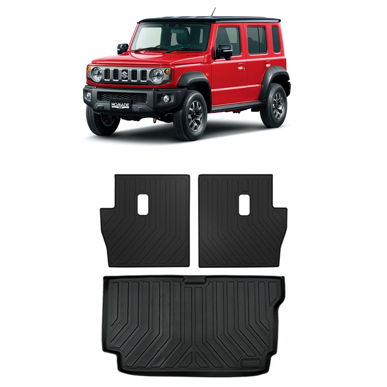 Amazon.co.jp: VKINGER ジムニーノマド JC74 5ドア パーツ ラゲッジ