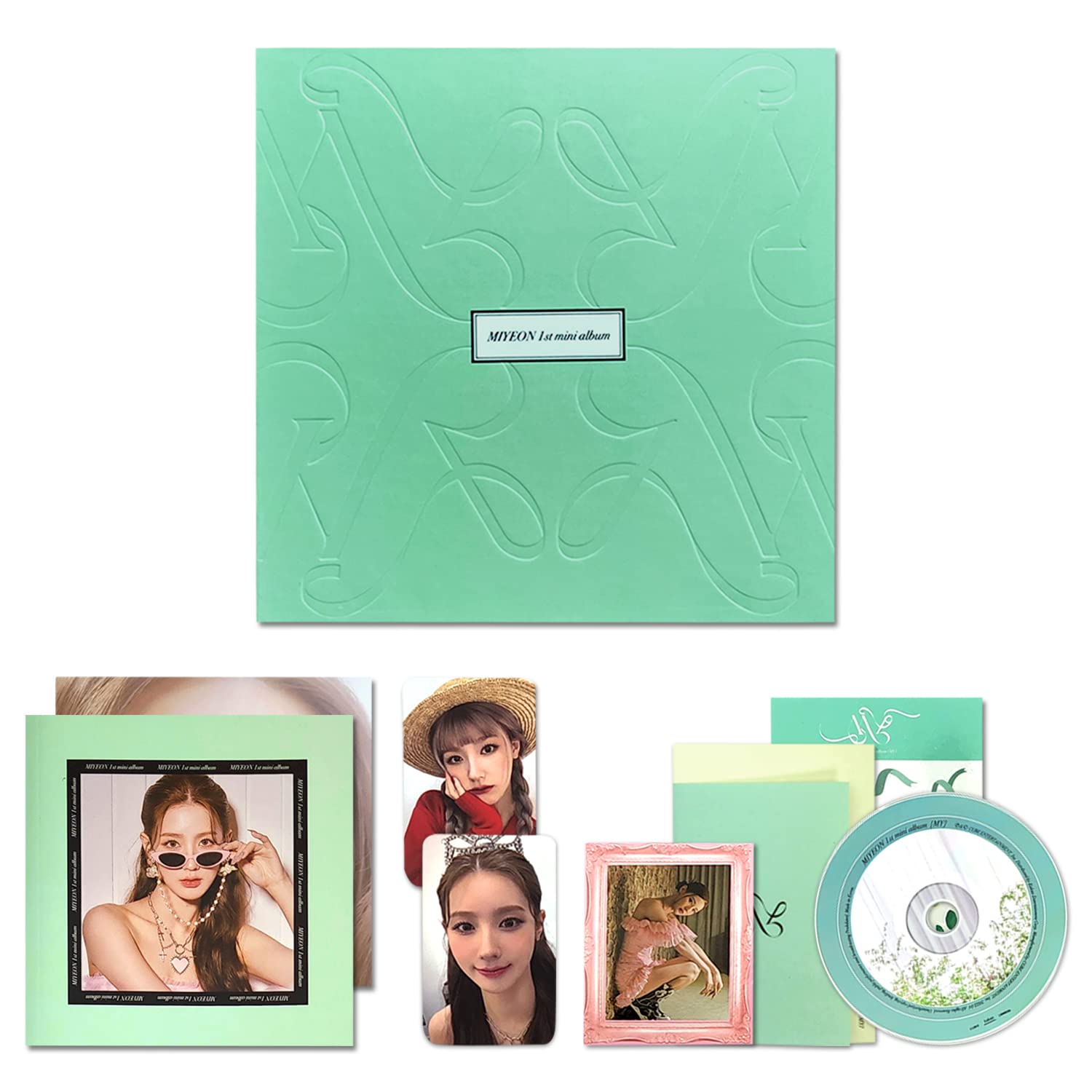 G)I-DLE MIYEON - 1st Mini Album [MY] Booklet + Lyric Paper + CD +